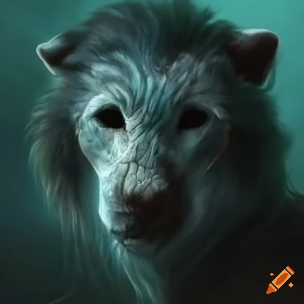 Image of a Therian creature on Craiyon