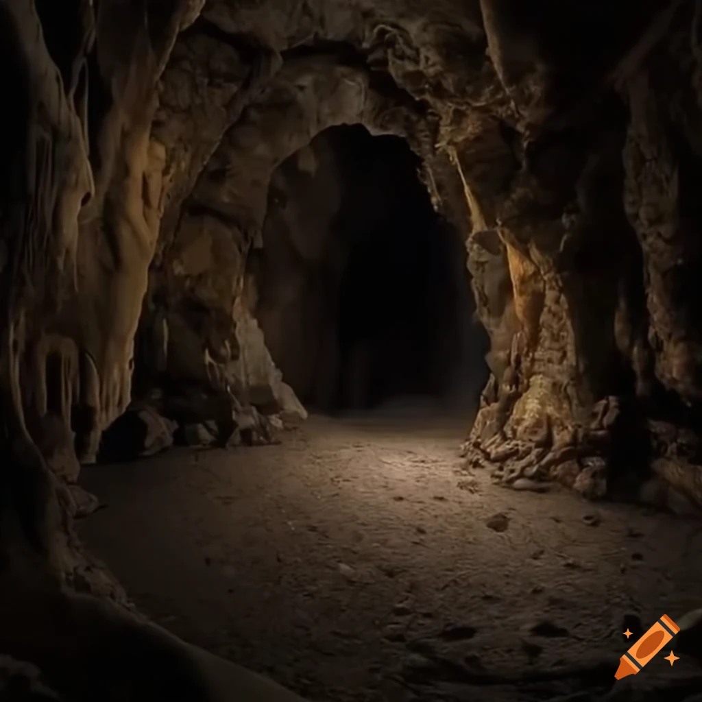 dark and vast cavern