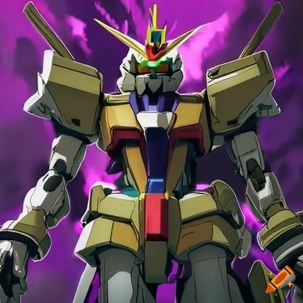 Plamo fudo, a famous gundam character on Craiyon