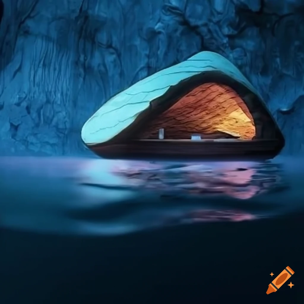 illusory giant clam architecture cabin