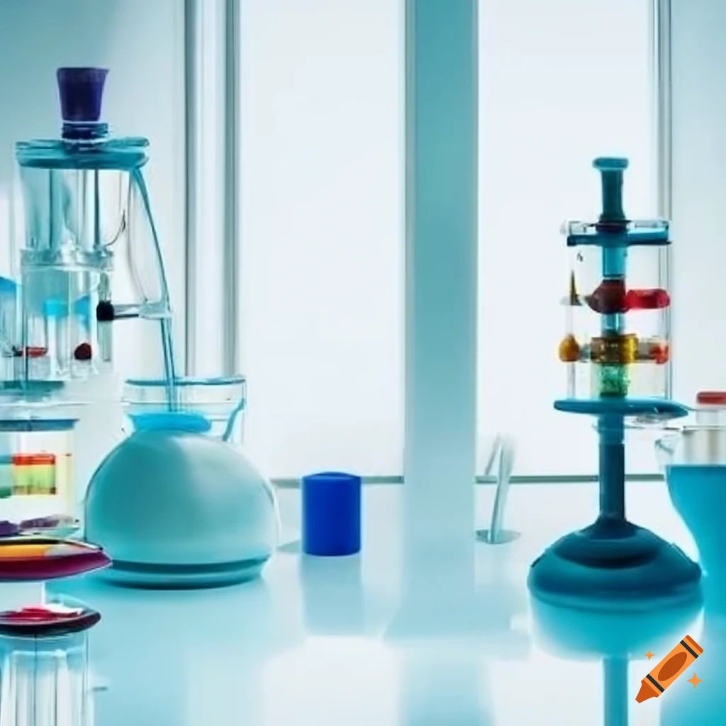interior of a candy laboratory