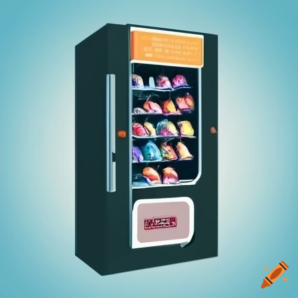 SDU vending machine with custom label