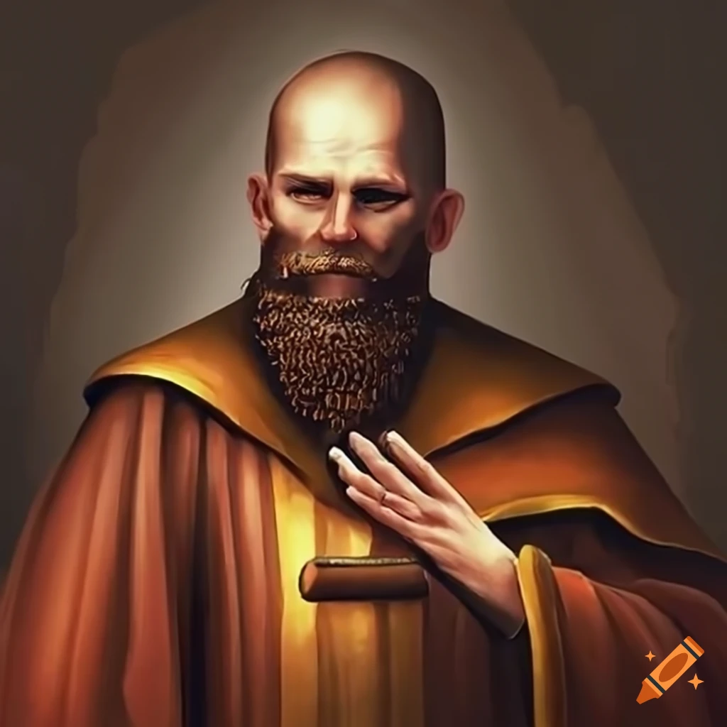 portrait of Monk Joran Kulenov