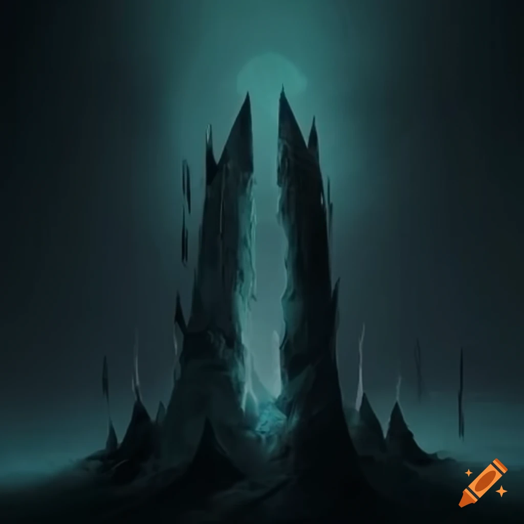ominous-dark-obelisk-splitting-in-two-on-craiyon