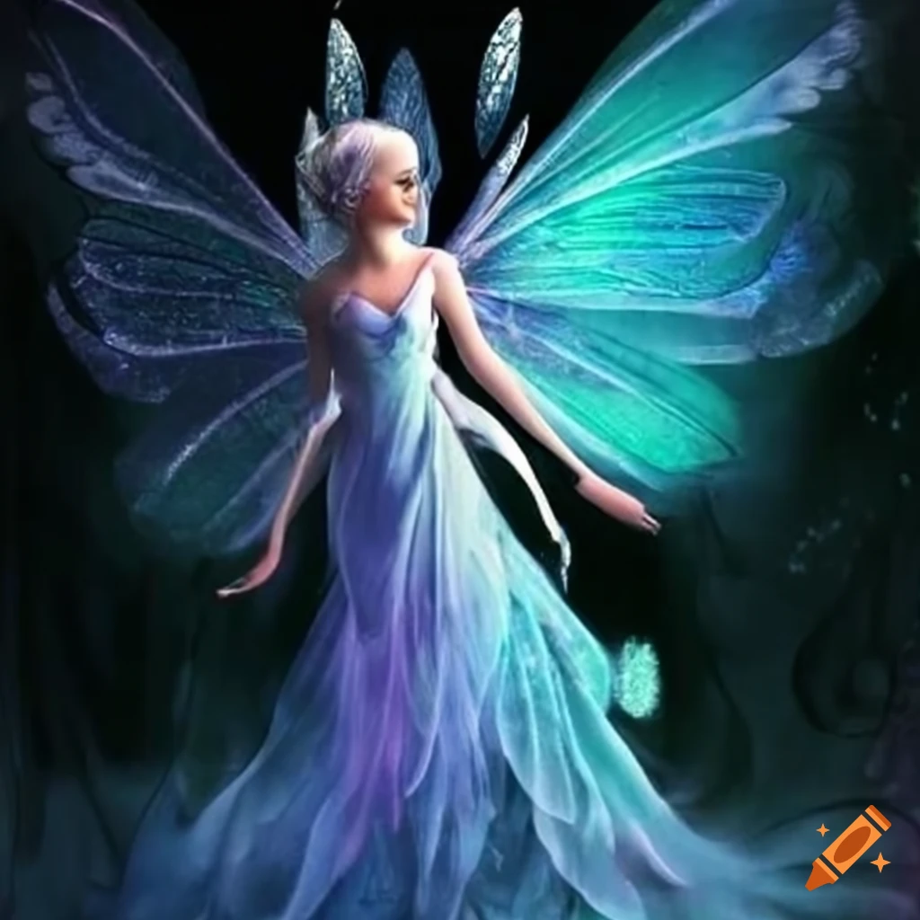 Illustration Of A Fairy On Craiyon