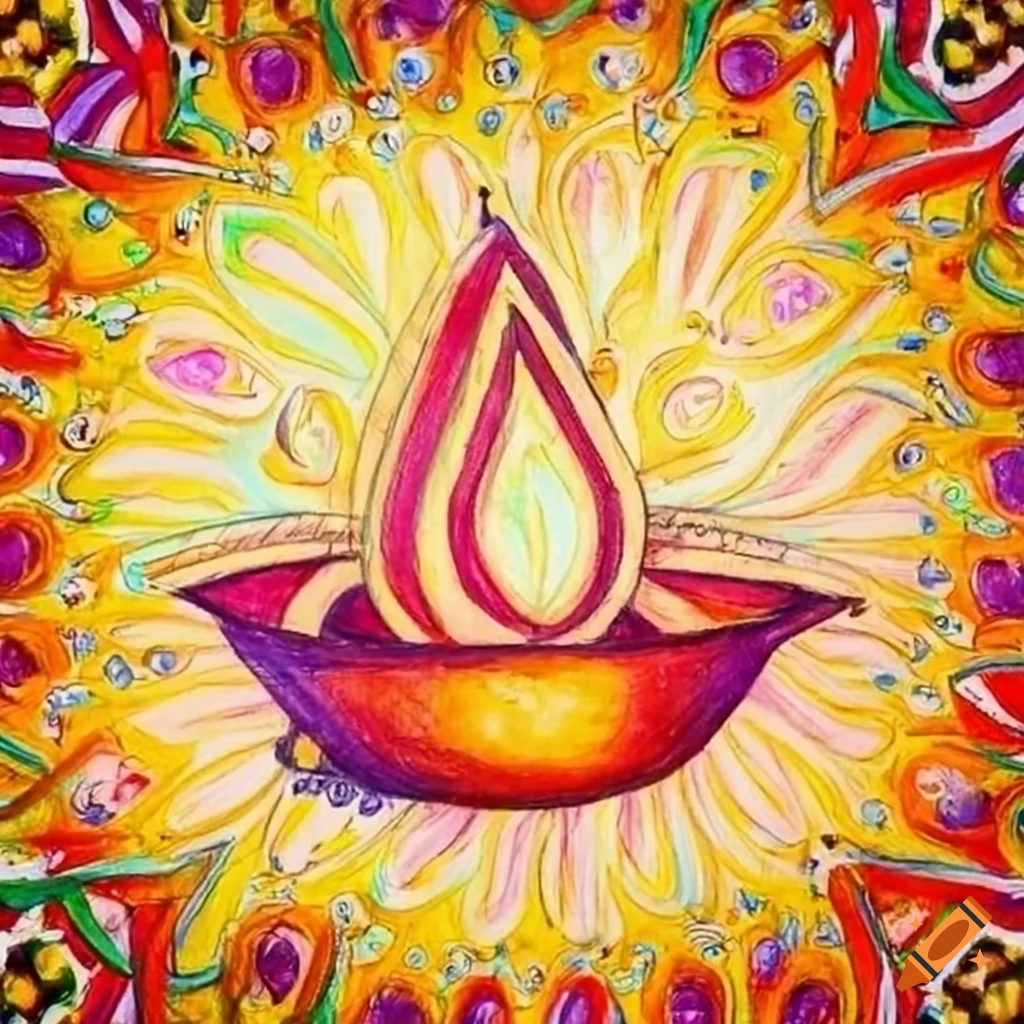 artwithsami #artwithsami #happy diwali Drawing #💥शुभ दीपावली 🙏 video  Sikandar Fakir - ShareChat - Funny, Romantic, Videos, Shayari, Quotes