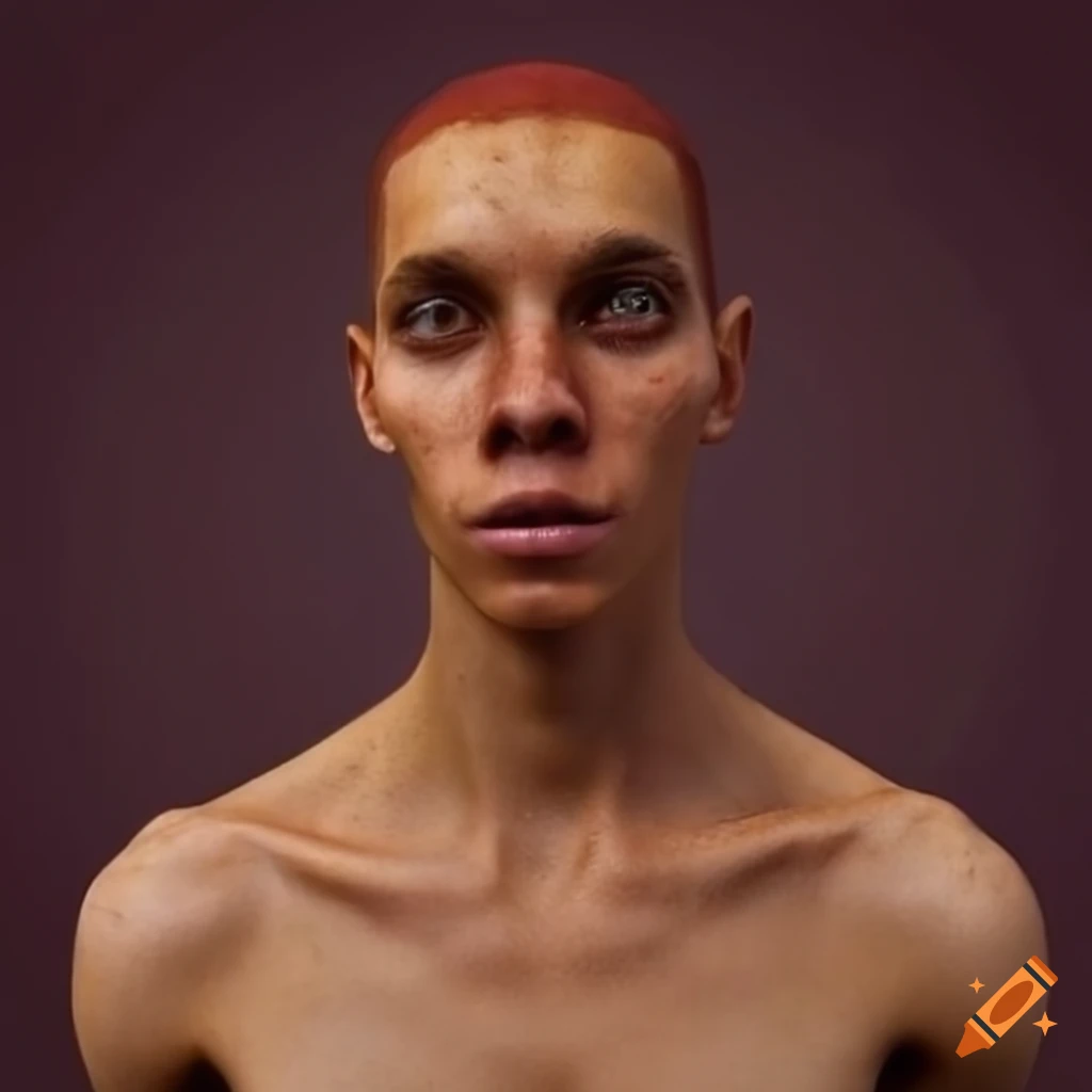 Image Of A Maroon haired Humanoid Alien Man With Freckles On Craiyon image-of-a-maroon-haired-humanoid-alien-man-with-freckles-on-craiyon