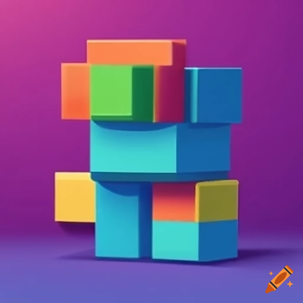 abstract image of a blocky conundrum