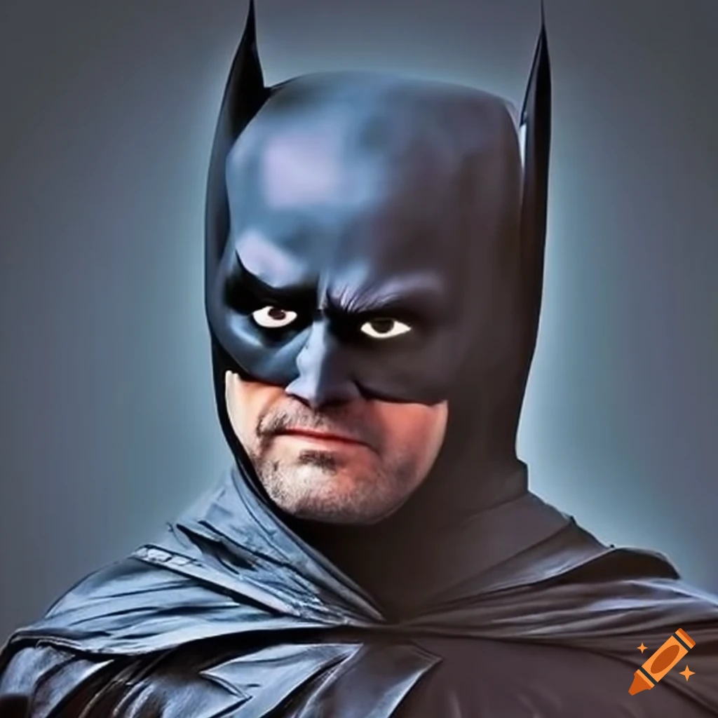Mathew Perry dressed as Batman