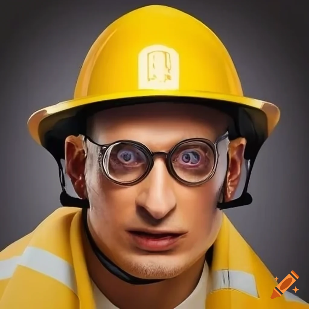 cartoon-illustration-of-a-clueless-firefighter-on-craiyon