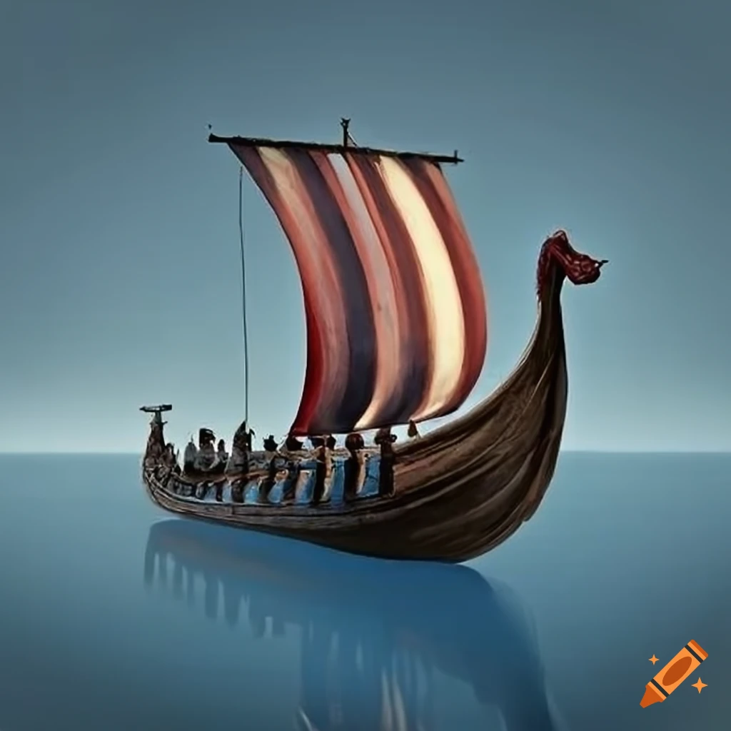 Image Of A Viking Ship With Viking Text On Craiyon image-of-a-viking-ship-with-viking-text-on-craiyon