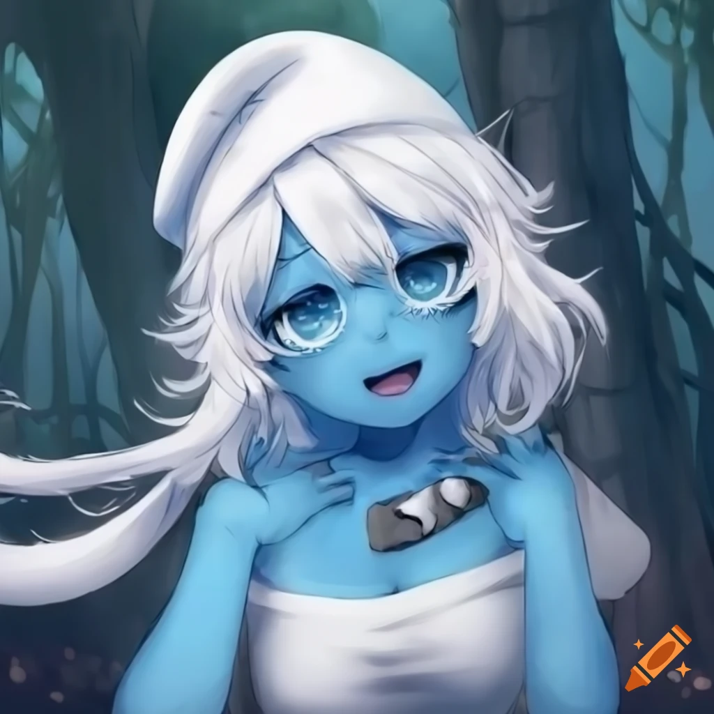 cosplay of a cute anime catgirl in the woods