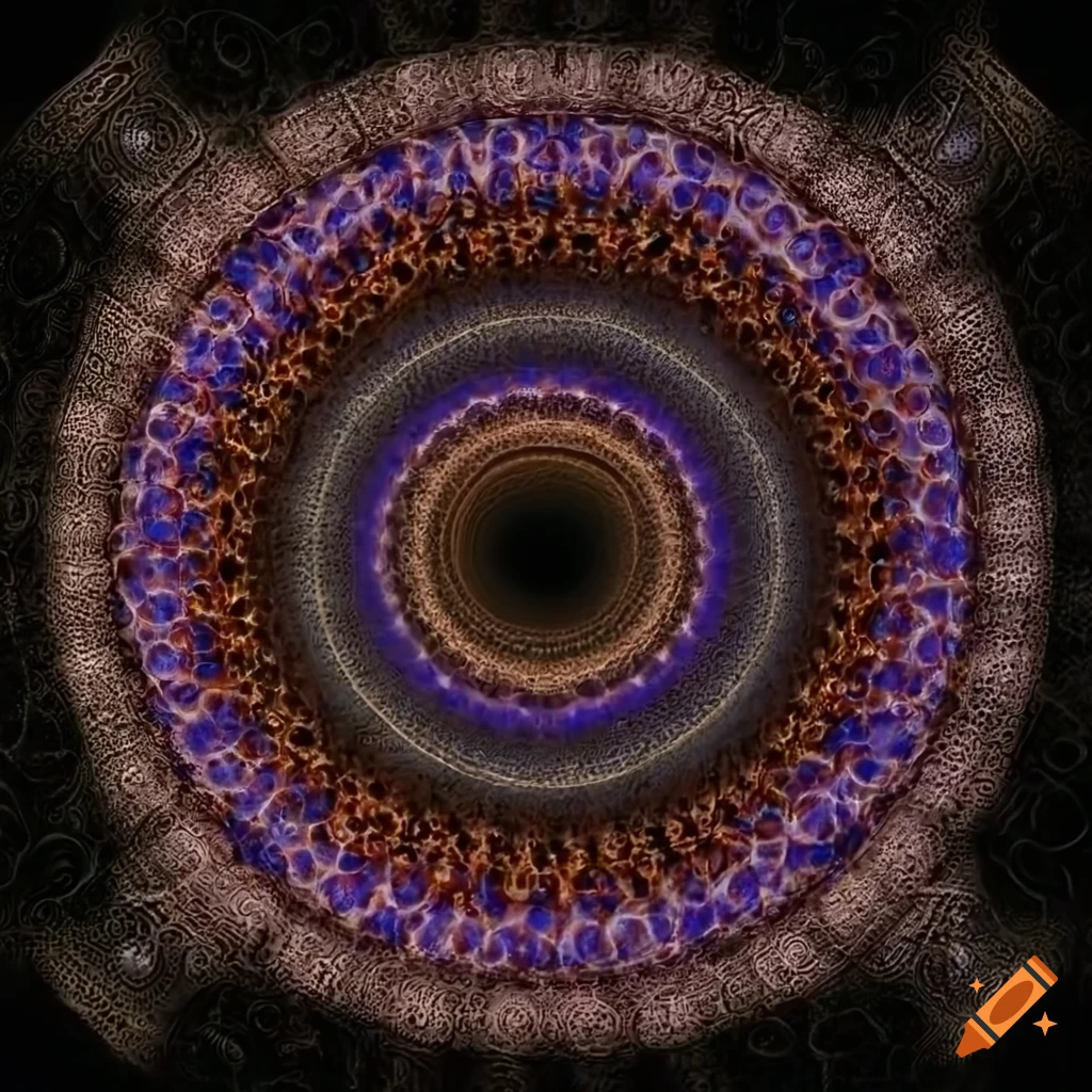 intricate cymatics design in high resolution