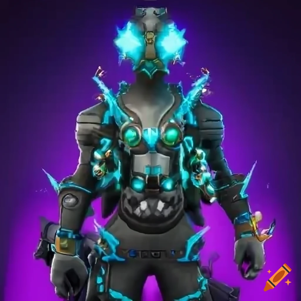 Epic fortnite tier 100 skin with zenith from terraria on Craiyon