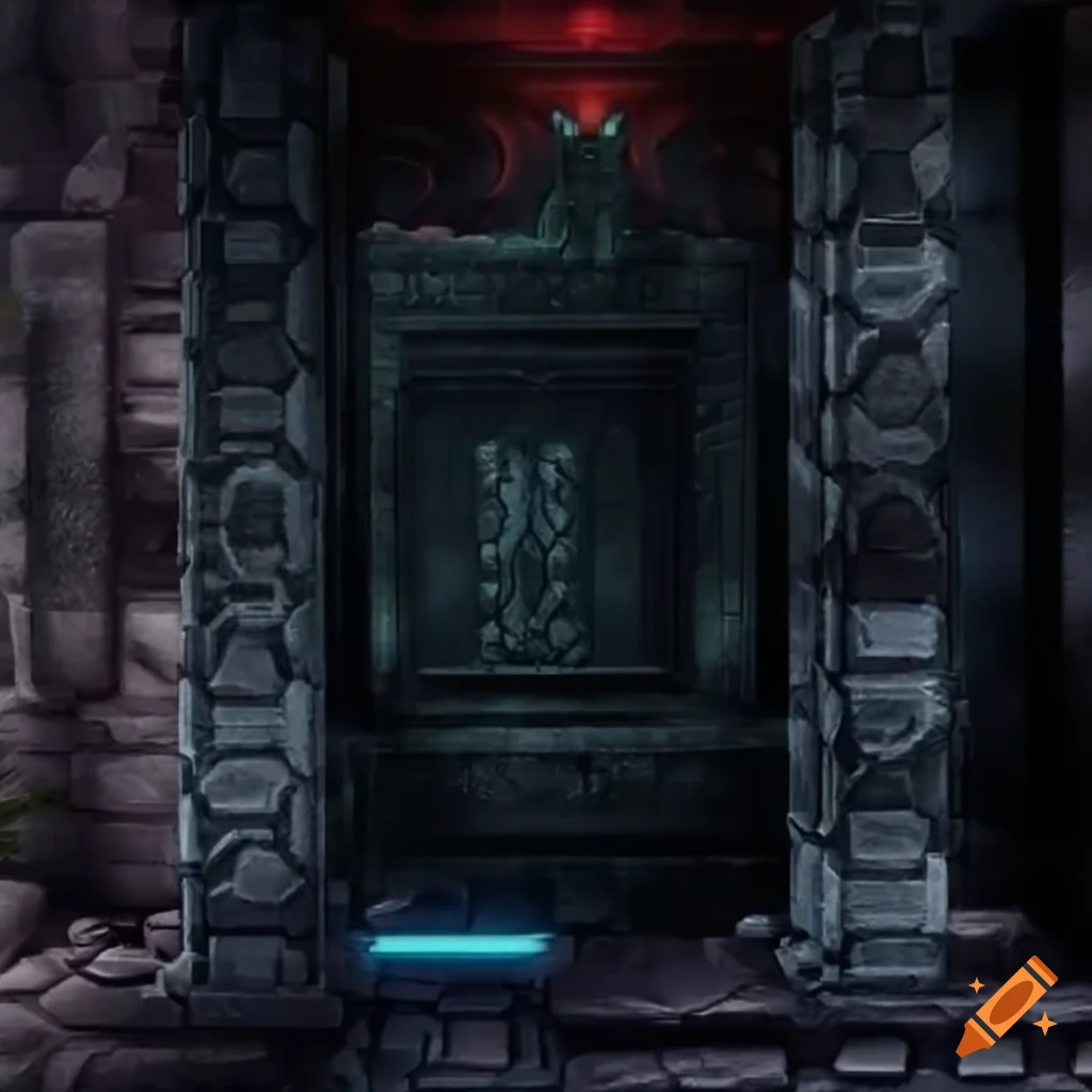 stone column tiles for a Metroid-like 2D platform game