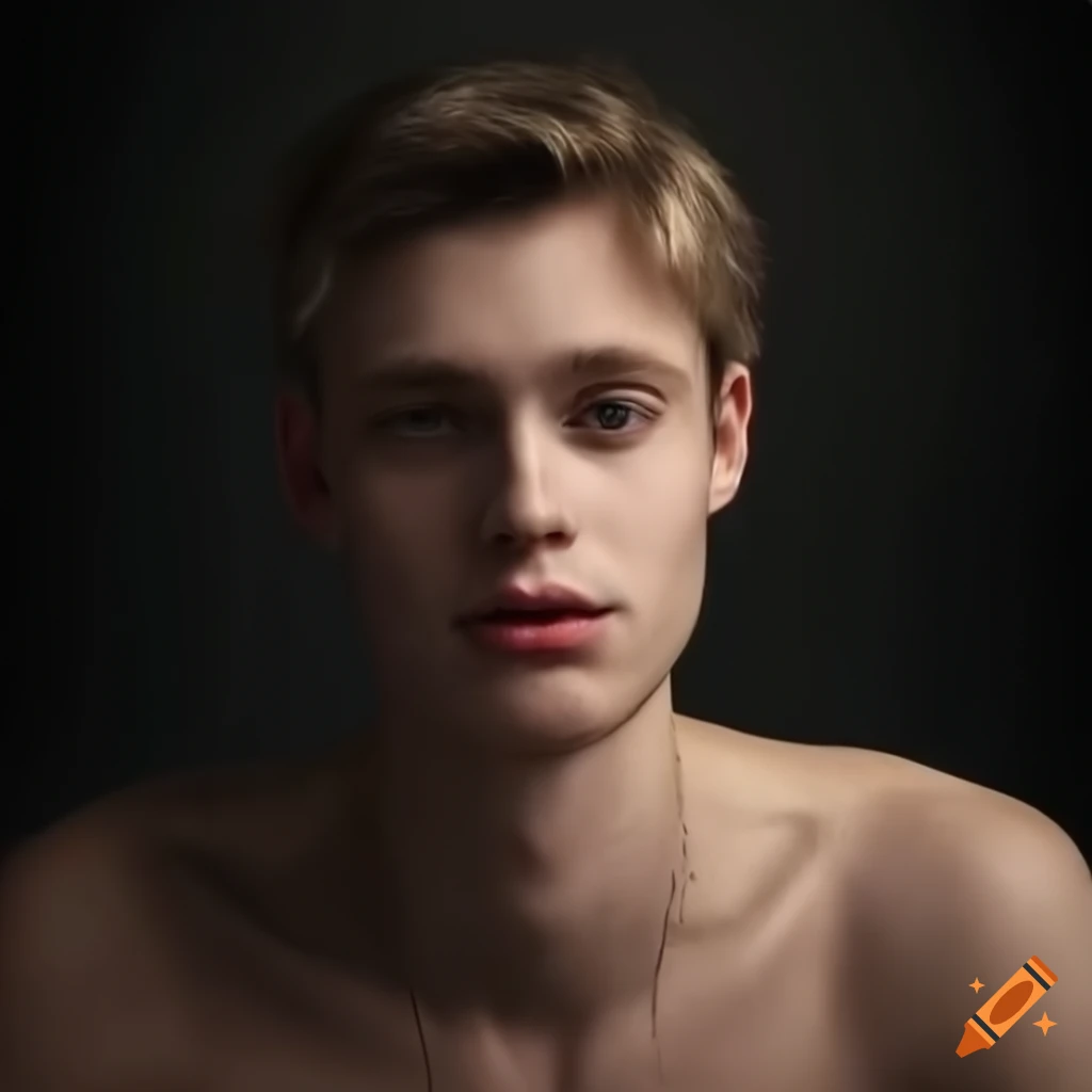 Photorealistic Portrait Of A Young Man With Light Stubble Beard On Craiyon