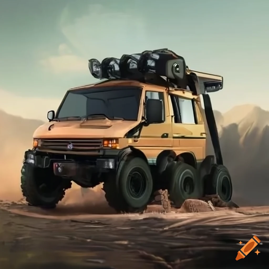 offroad concept vehicle: Unimog 4x4
