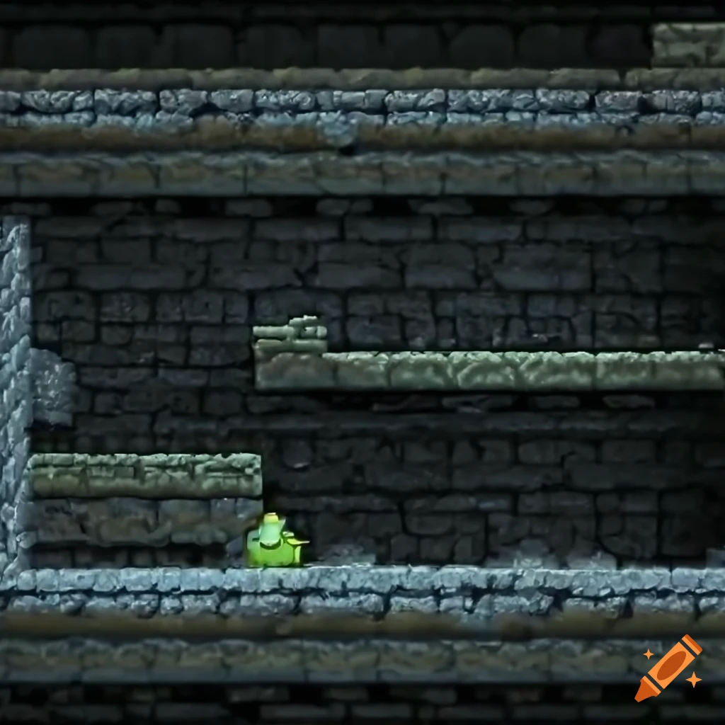 stone column tiles for a 2D platformer game