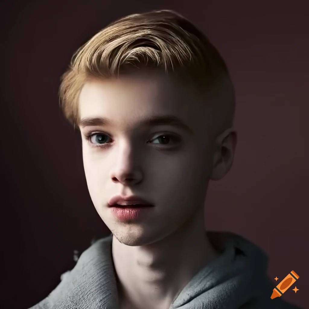 Photorealistic Portrait Of A Young Man With Light Stubble Beard On Craiyon