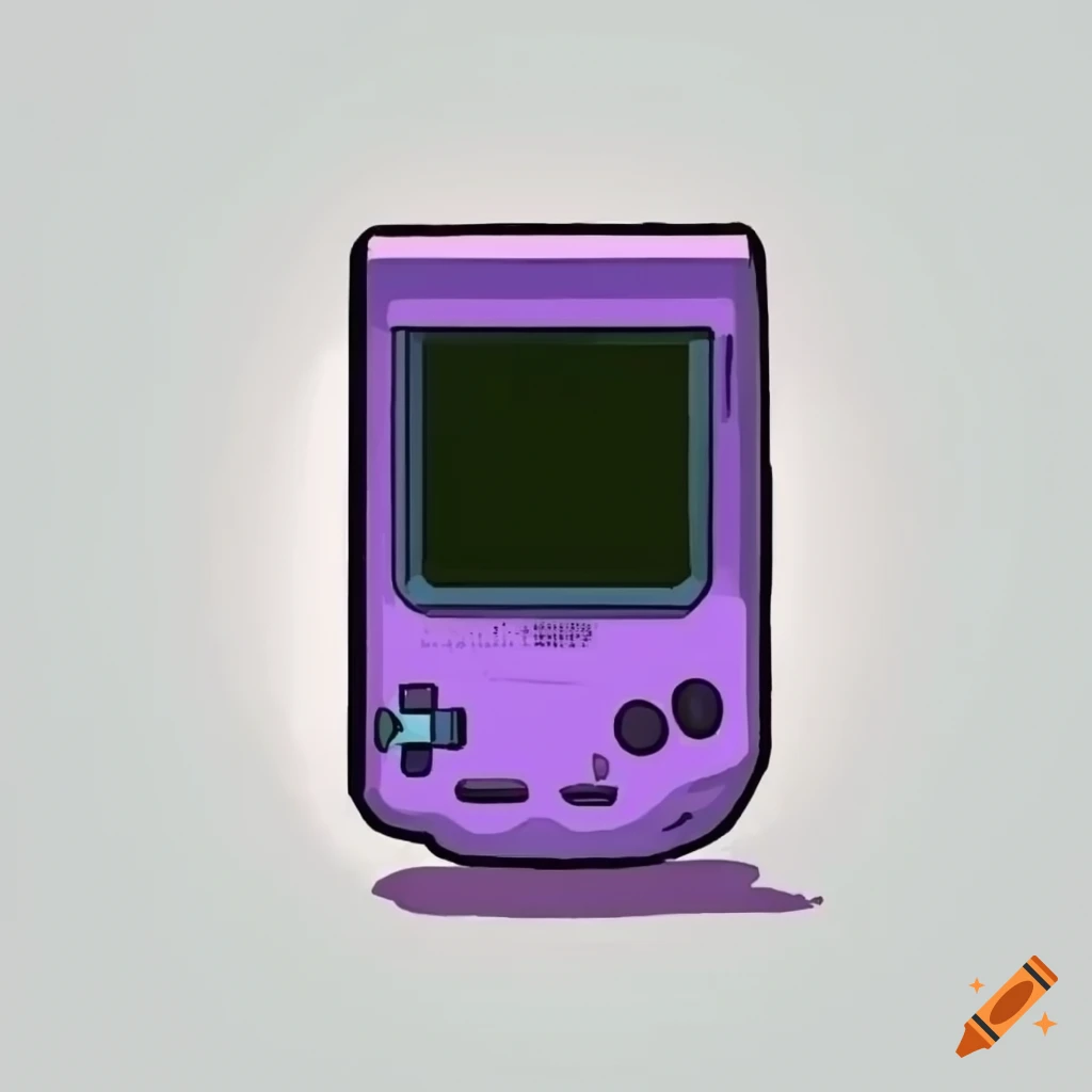 Minimalistic Hand drawn Gameboy Advance On White Background On Craiyon minimalistic-hand-drawn-gameboy-advance-on-white-background-on-craiyon