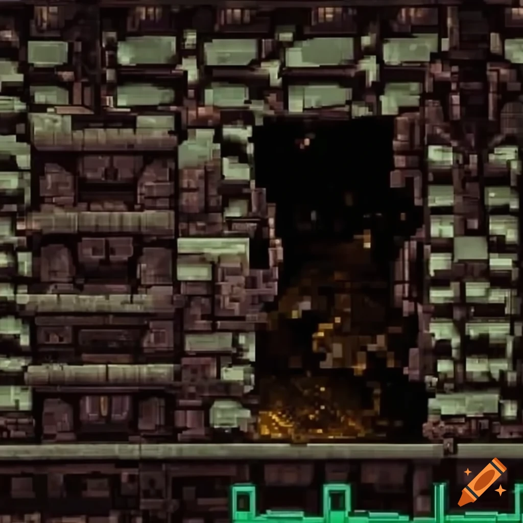 2D tiles of rocky terrain from Metroid Zero Mission