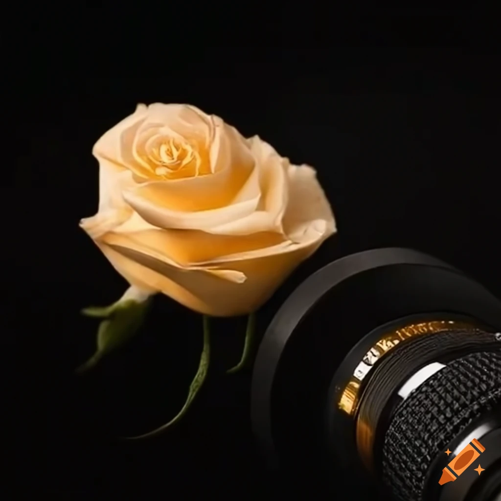 golden roses in whale's mouth
