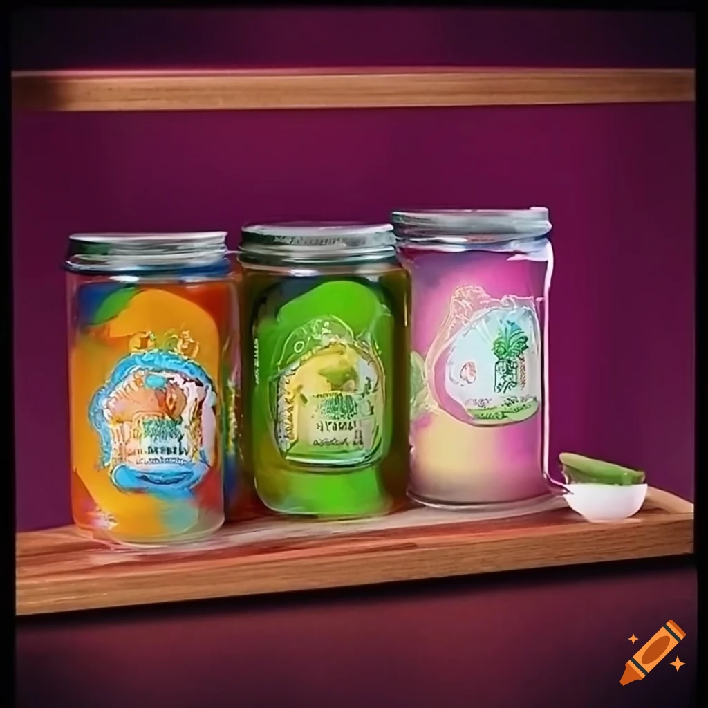 KusmiFresh jelly tea packaging with verbena and mango flavor