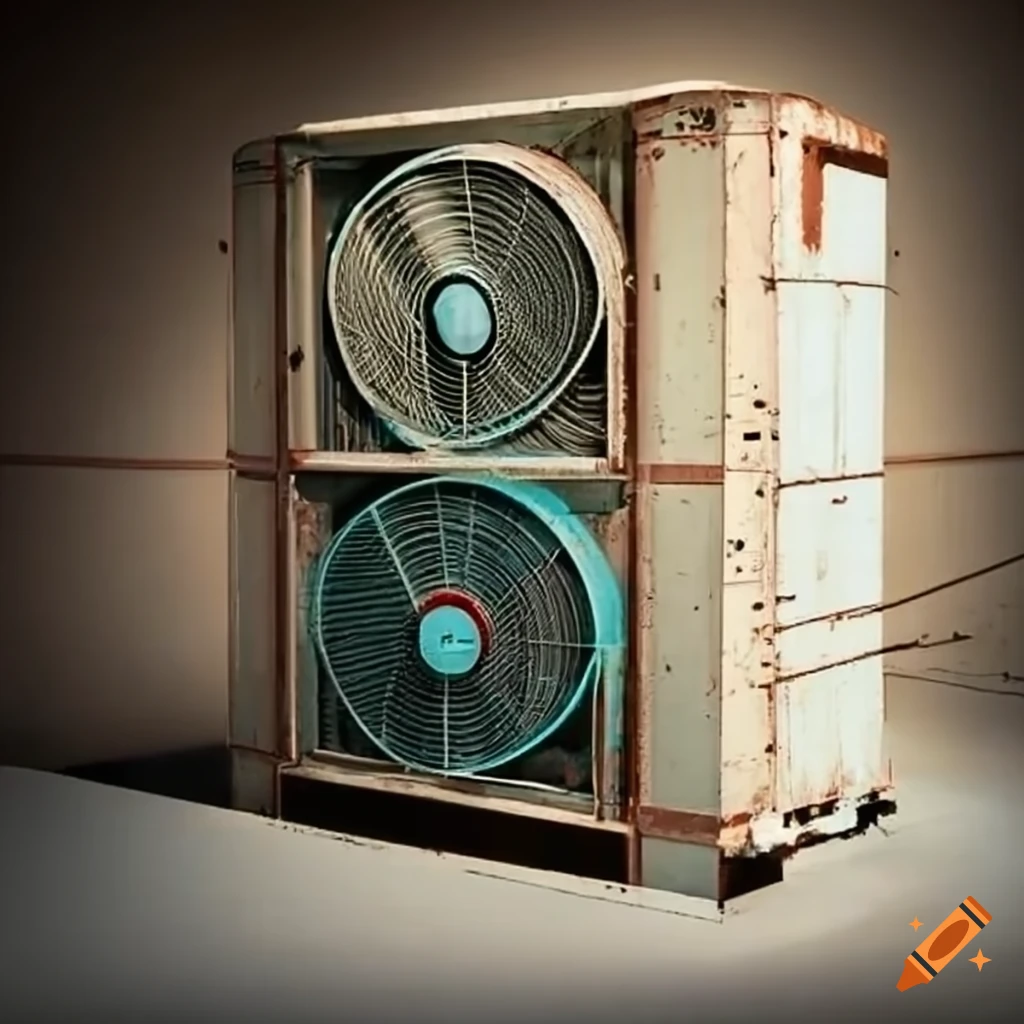 air-conditioning-units-in-an-old-building