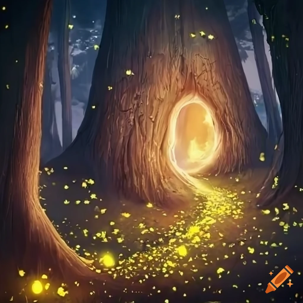 Description of the feywild realm on Craiyon