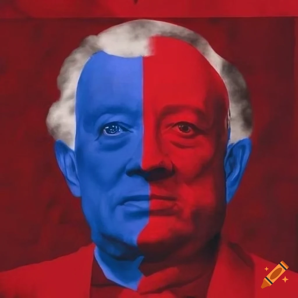 Patriotic campaign poster for president martin van buren on Craiyon