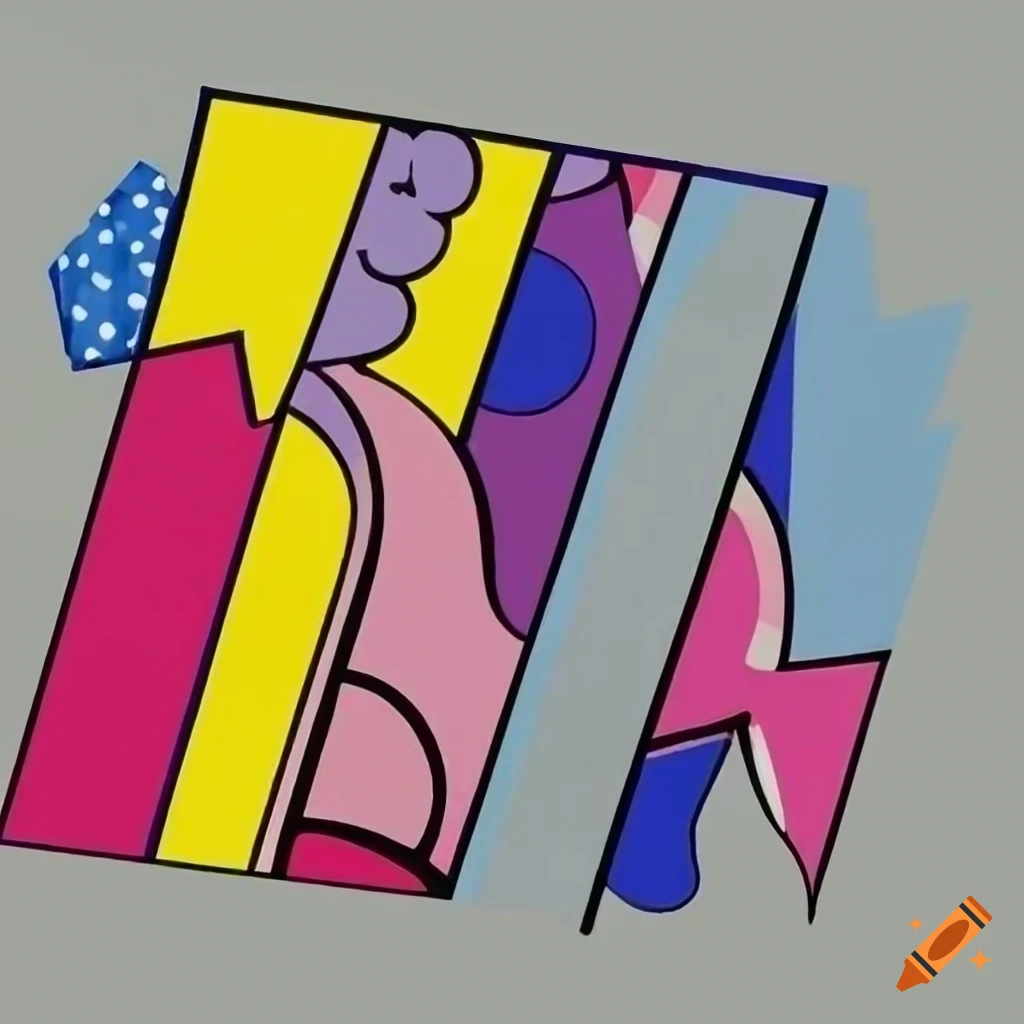 colorful-street-art-collage-by-roy-lichtenstein-on-craiyon