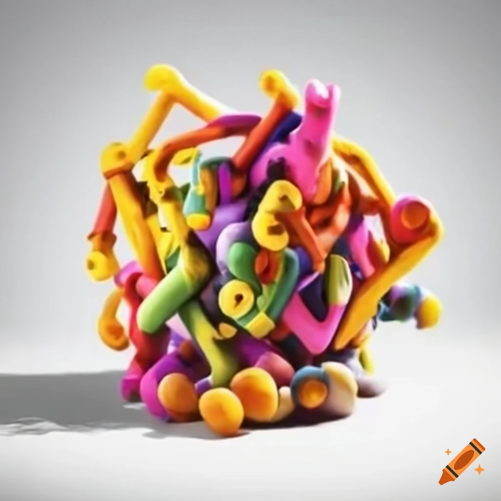 image depicting a team working on crafting projects