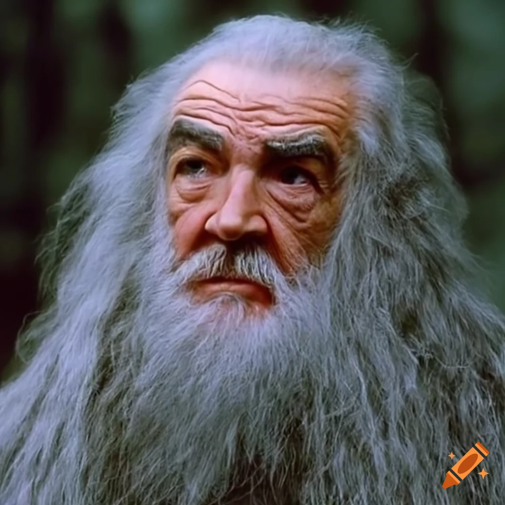 Sean Connery as Gandalf