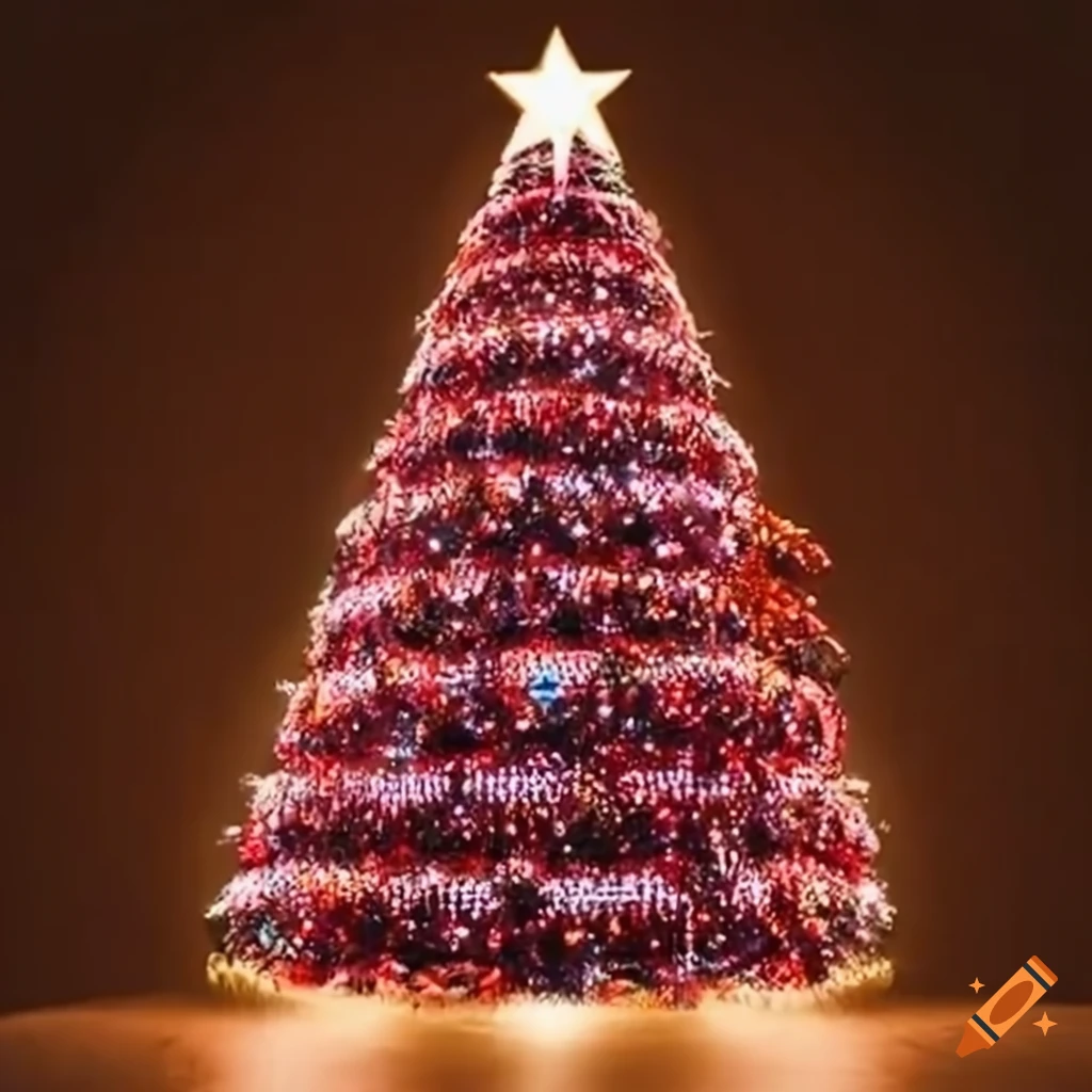 Christmas tree in the center