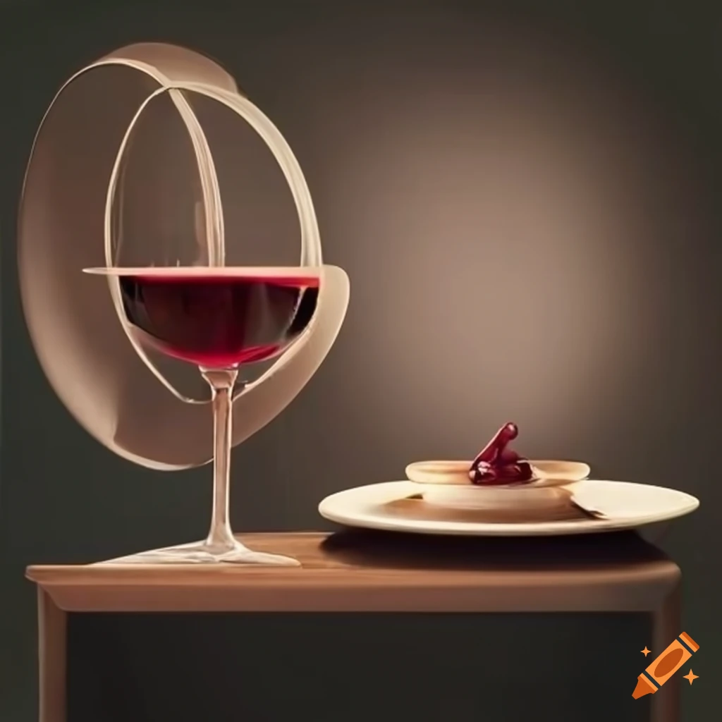 fantastical and surrealistic pastries and cakes on a table
