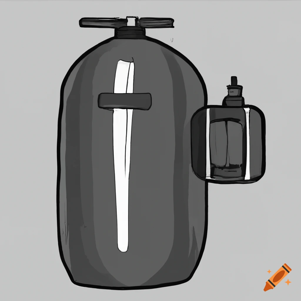 Gas cylinder drawing - YouTube