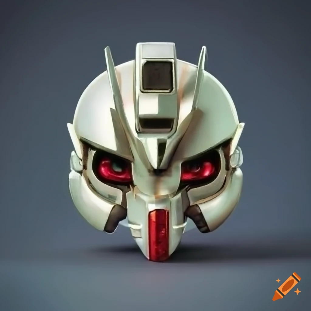 Chibi gundam robot with googly eyes on Craiyon