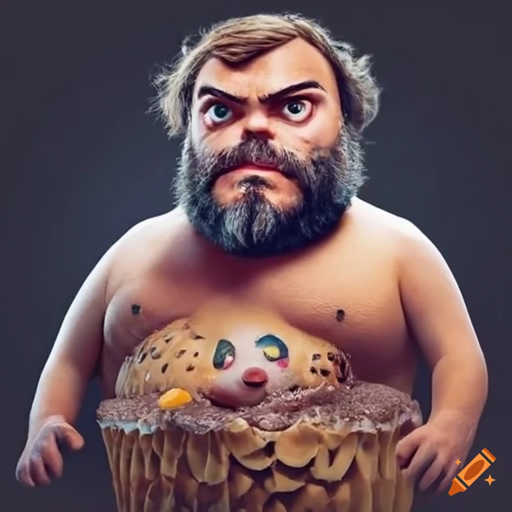 Jack Black As The Muffin Man On Craiyon