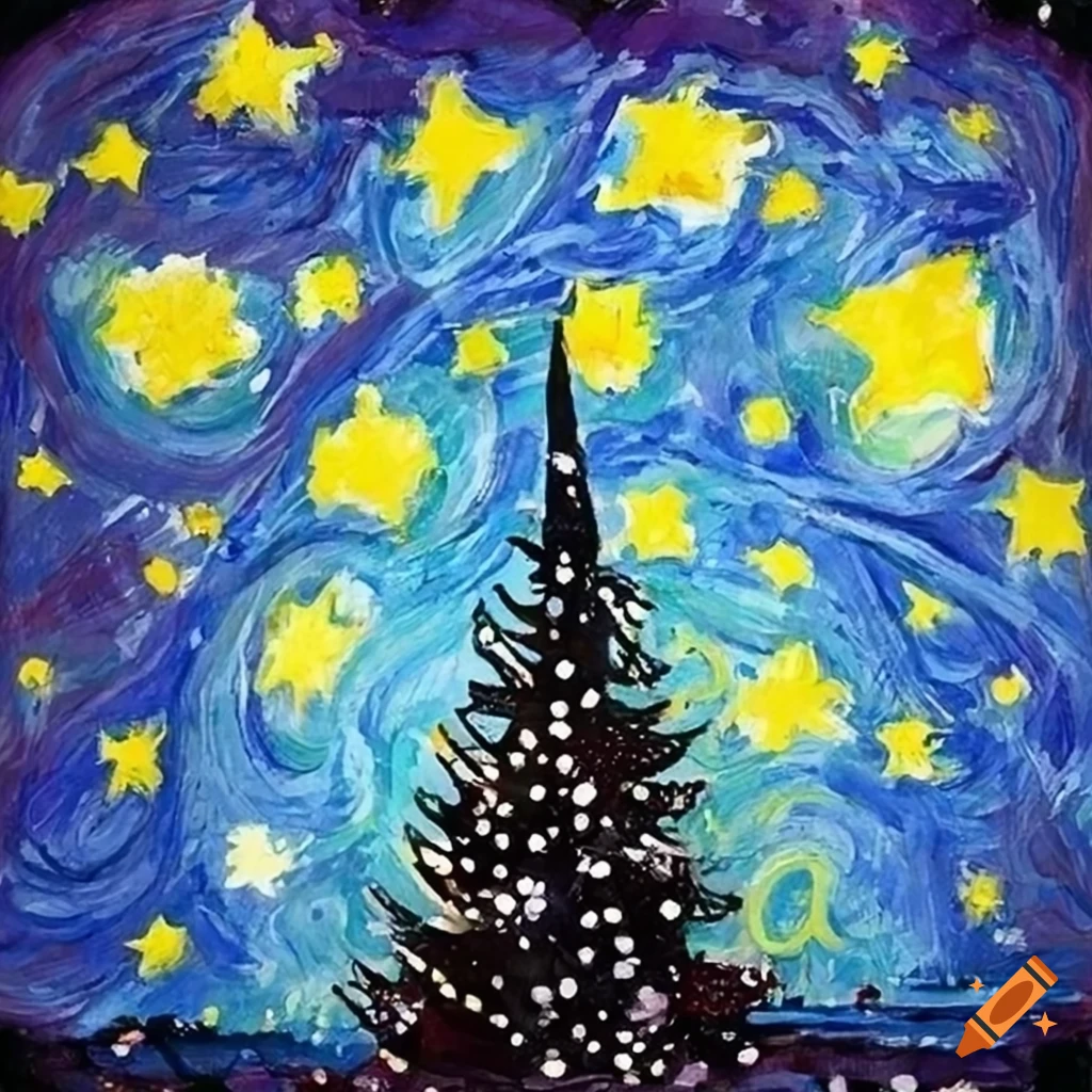 Drawn Stars In Crayon Style For Christmas On Craiyon