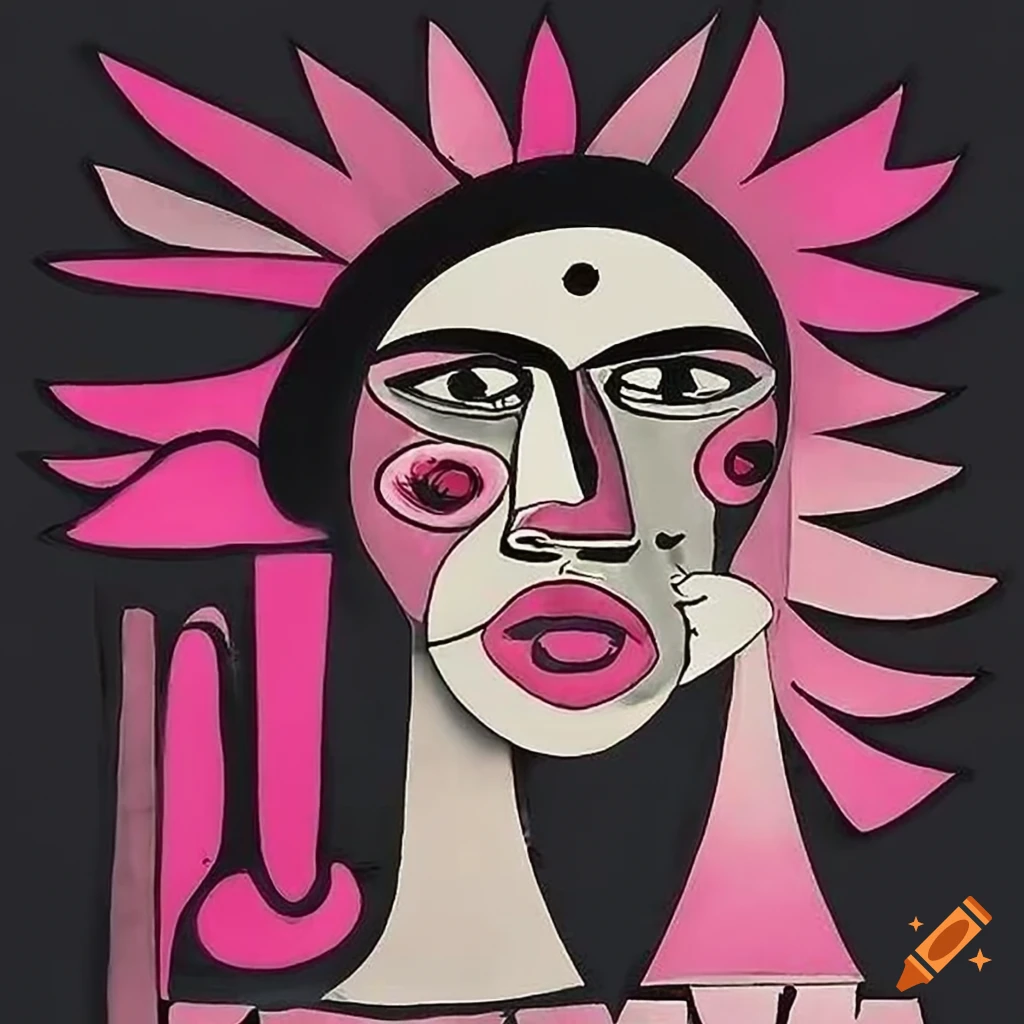 Black And Pink Picasso Guernica Painting On Craiyon black-and-pink-picasso-guernica-painting-on-craiyon