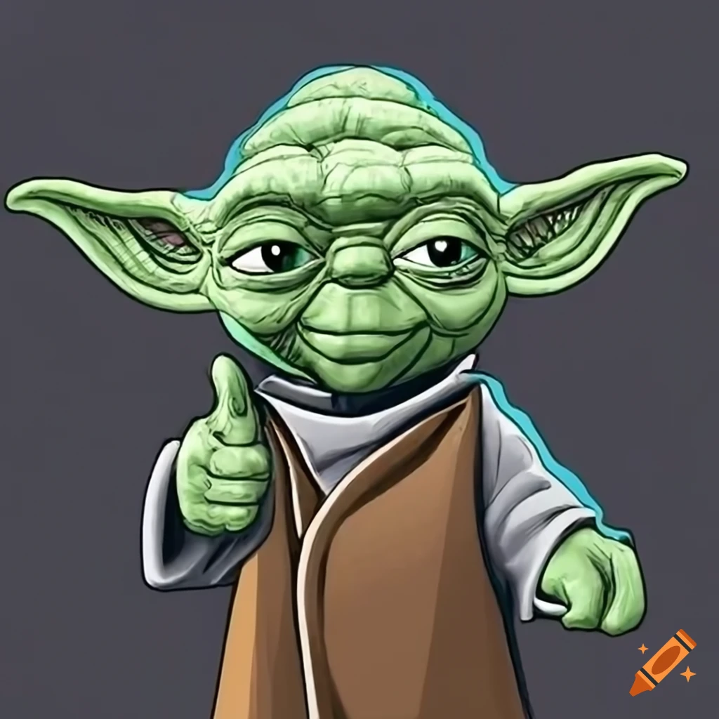 Yoda giving a thumbs up