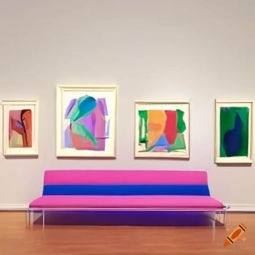 watercolor exhibition with artwork from Picasso and Hockney