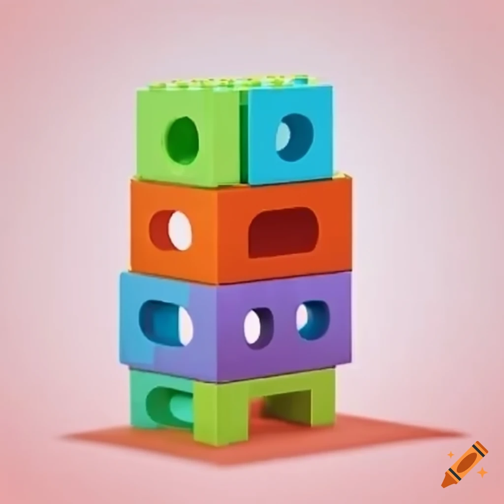 image of a mobile block-building adventure game
