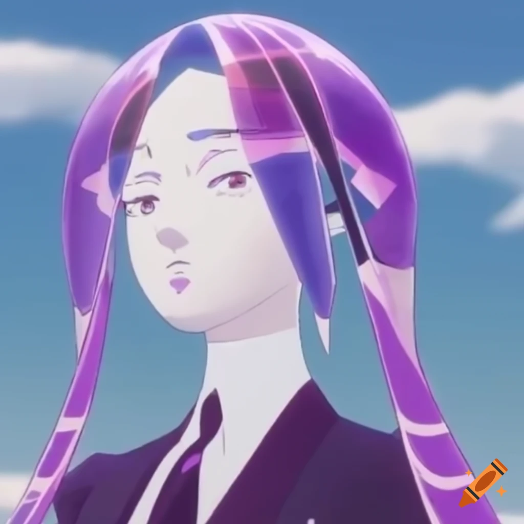 screencap of Lilac Kunzite from Houseki no Kuni