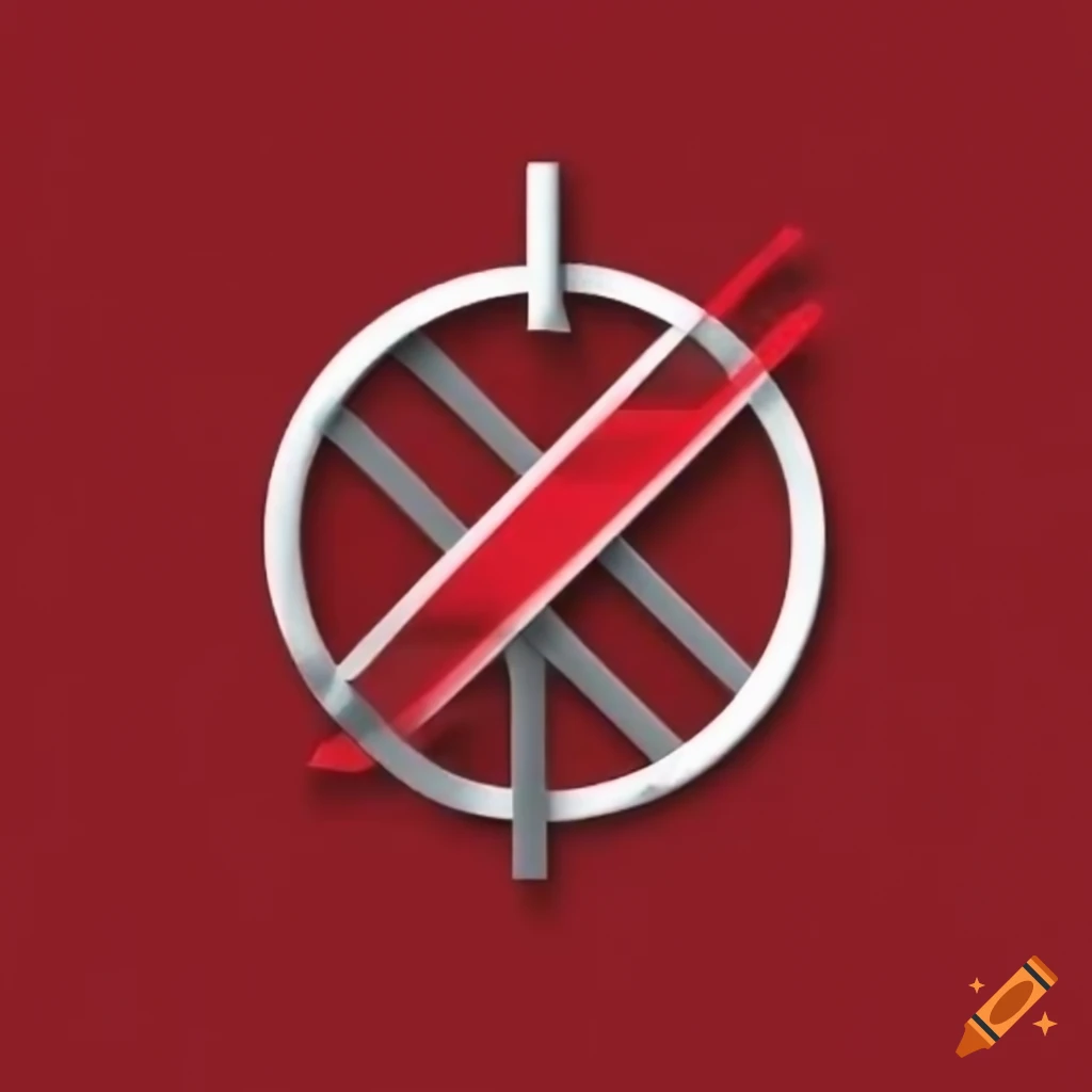 Red background warning of phishing attack on mobile phone on craiyon