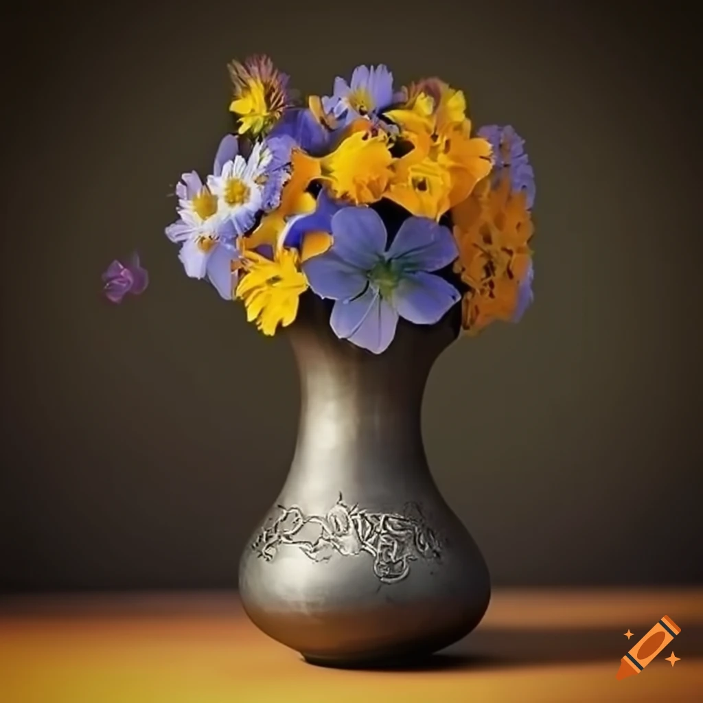 beautiful arrangement of wildflowers in a vase