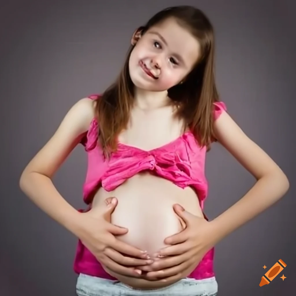 young girl with a curvy figure