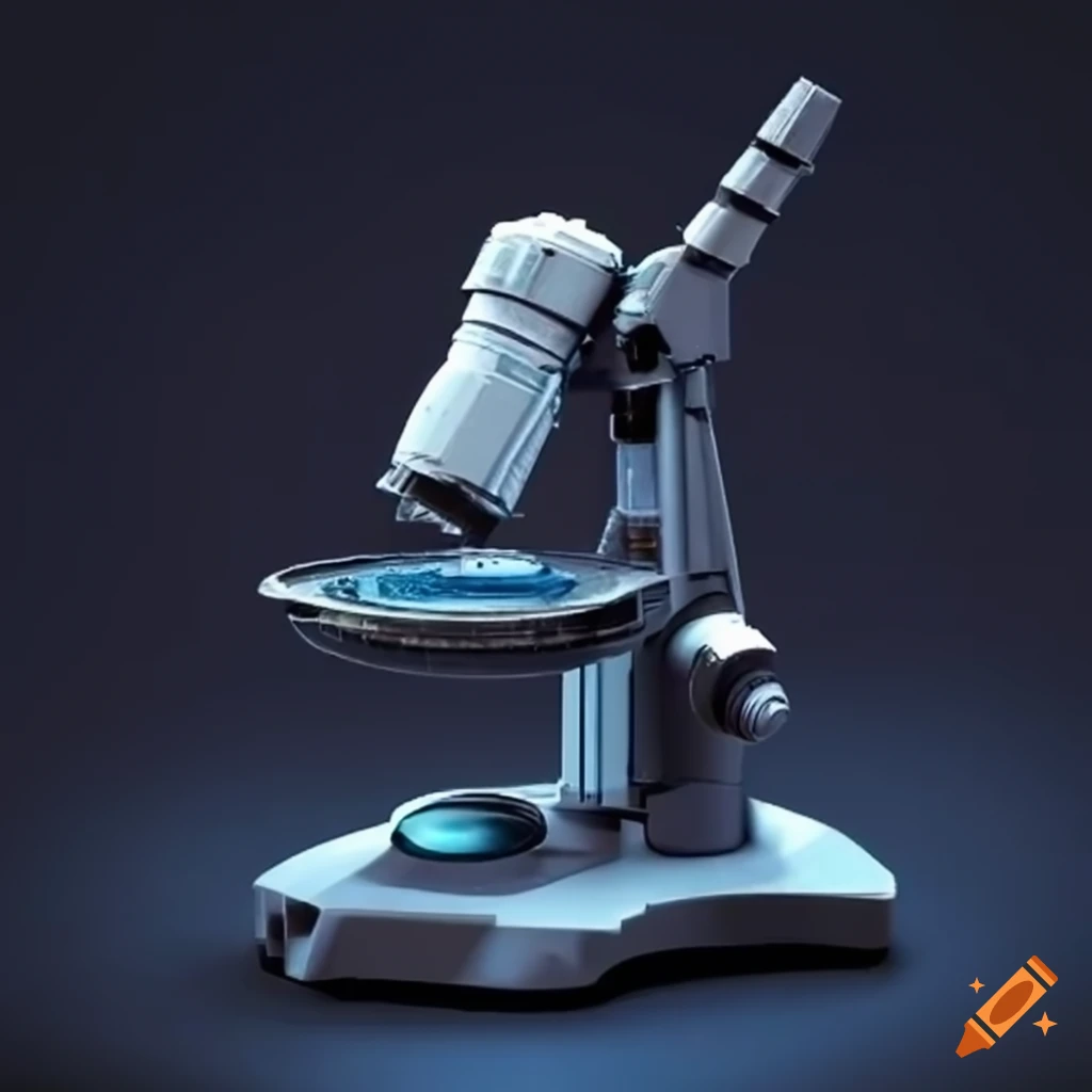 microscope with Greek inspired design on Craiyon