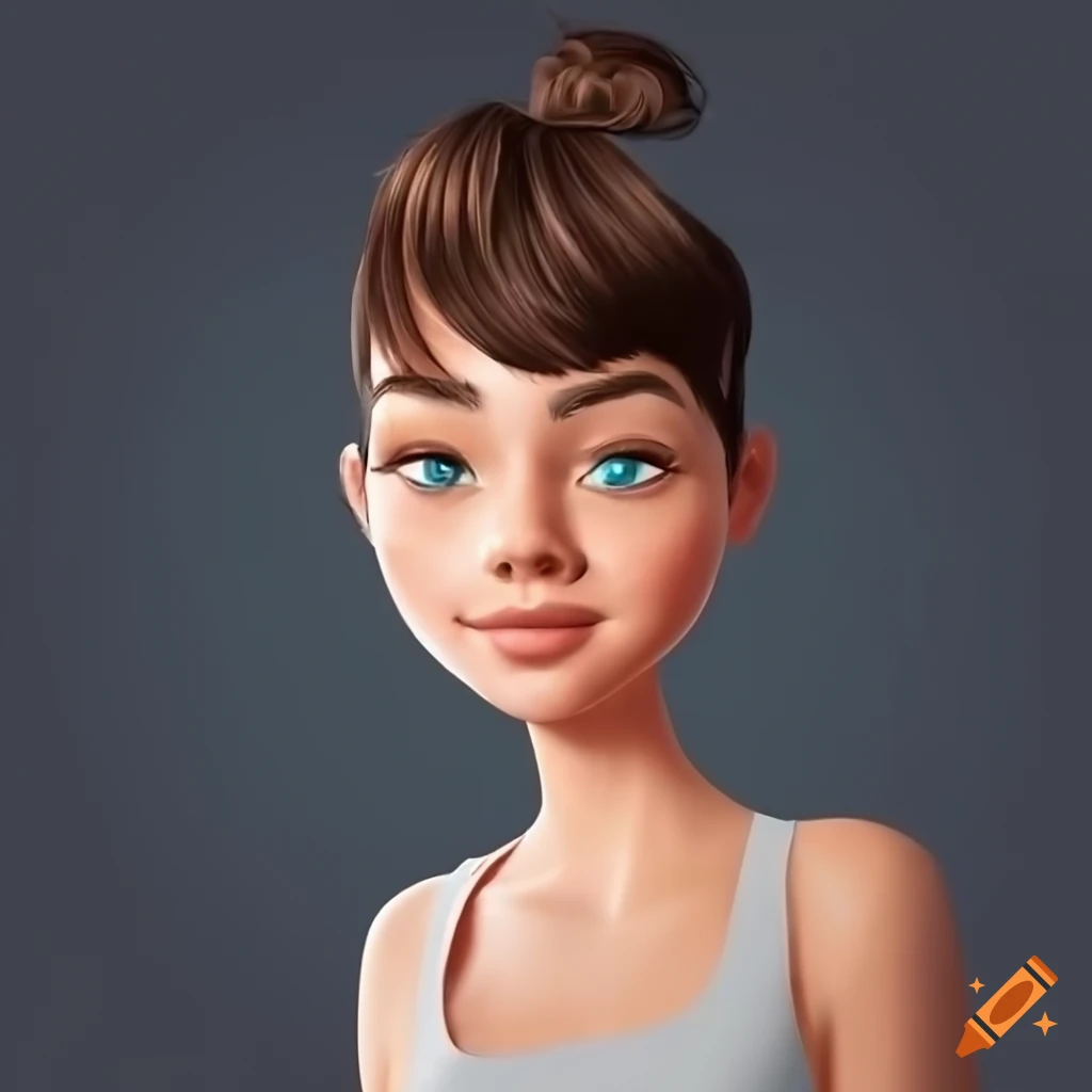 portrait-of-a-young-woman-with-short-brown-hair-and-turquoise-eyes