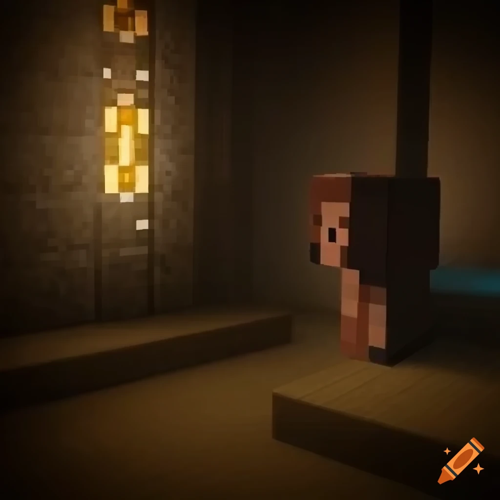 Lizard's minecraft adventures - video game concept art